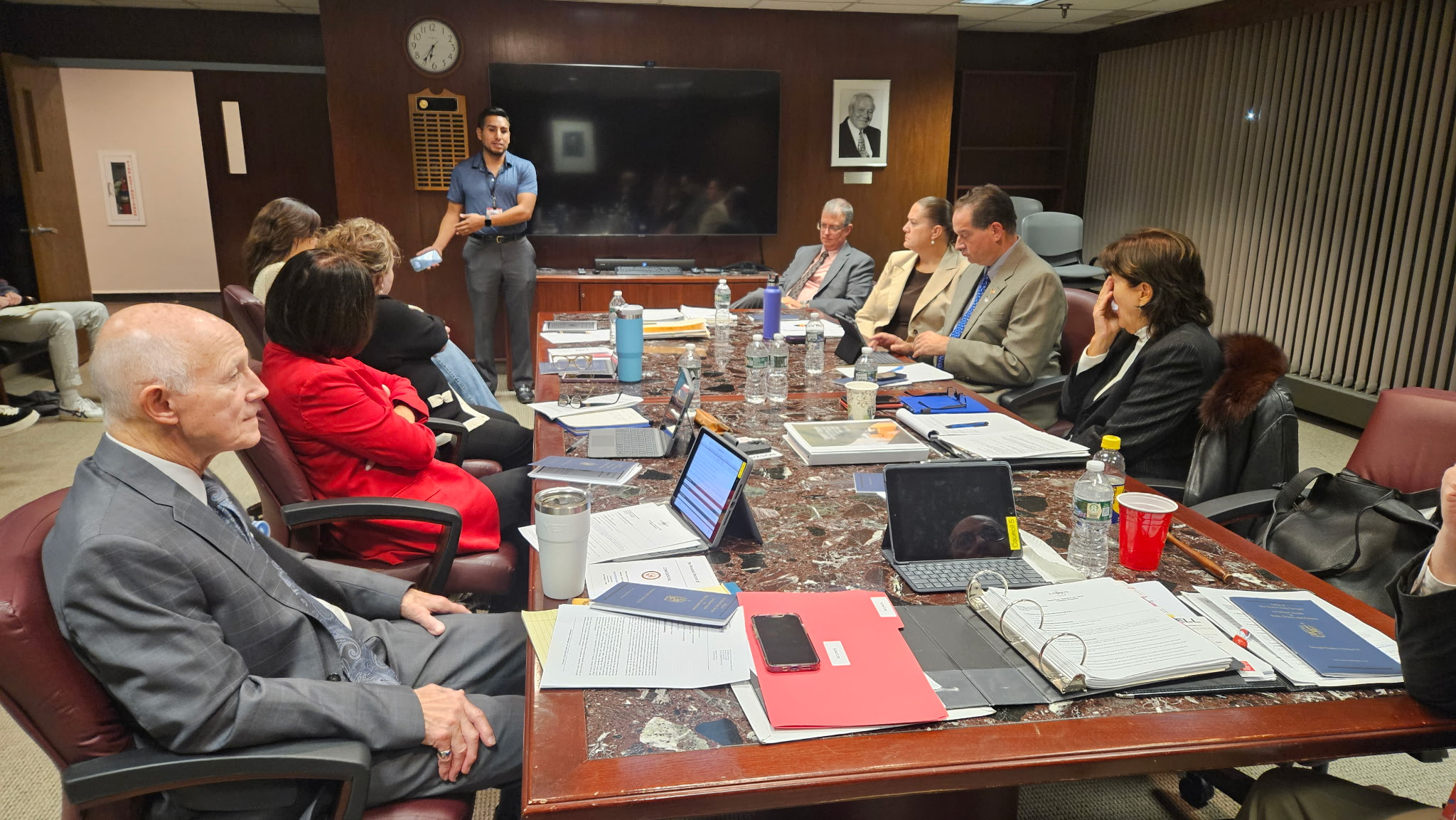 Morris County Surrogate's Court Staff Speaking With Randolph Council