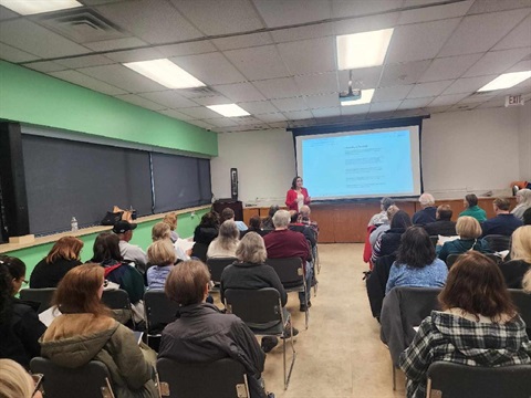 Surrogate Darling Speaking at Roxbury Public Library